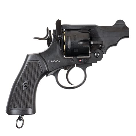 The Webley MKVI CO2 Pellet Revolver Civilian Model with Battlefield Finish is a. . Webley co2 civilian